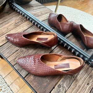 Woven Leather Mules from Brazil
